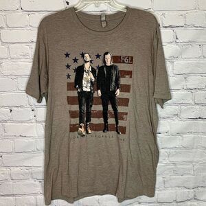 Florida Georgia Line graphic concert short sleeve T-shirt